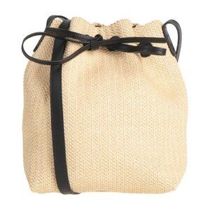 Mansur Gavriel Mini Bucket Bag – Raffia